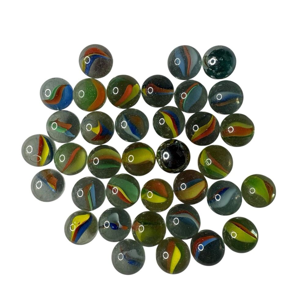 Vintage Lot of Cat Eye Marbles